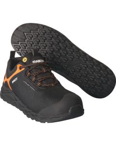 MASCOT F0271 Footwear Carbon Safety Shoe - SB-P - ESD - Black/Hi-Vis Orange