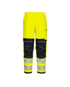 Portwest FR409 PW3 FR Hi-Vis Women's Work Trousers - (Yellow/Black)
