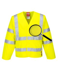 Portwest FR85 Hi-Vis Anti Static Jacket - Flame Resistant - (Yellow)