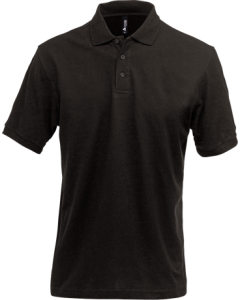 Fristads Acode Heavy Pique Polo Shirt 1724 PIQ (Black)
