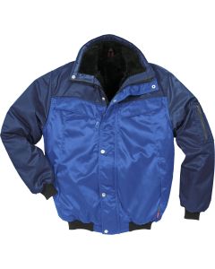 Fristads Icon Winter Pilot Jacket 4813 PP / 100809 - Quilted, Water Repellent (Royal Blue/Navy)