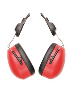 Portwest PW47 Endurance Clip-On Ear Defenders - (Red)