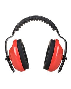 Portwest PW48 PW Classic Plus Ear Defenders - (Red)