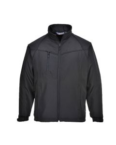 Portwest TK40 Oregon Men's Softshell Jacket (3L) - (Black)