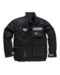 Portwest TX10 Portwest Texo Contrast Jacket - (Black)