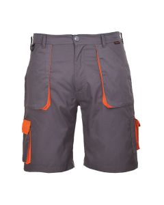 Portwest TX14 Portwest Texo Contrast Shorts - (Grey)