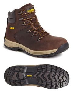 Apache AP315CM Brown Safety Hiker Boots S3 SRA HRO