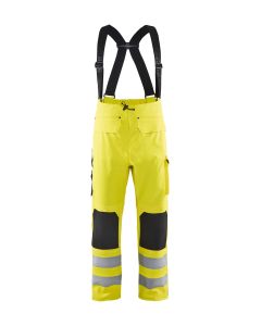 Blaklader 1302 Waterproof Rain Trousers Hi Vis (Yellow)