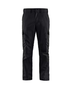 Blaklader 1444 Industry Trousers Stretch (Black/Dark Grey)