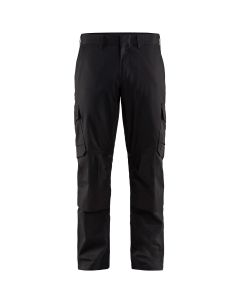 Blaklader 1448 Industry Trousers Stretch with Knee Pad Pockets (Black)