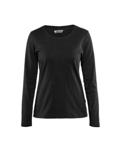 Blaklader 3301 Ladies T-Shirt With Long Sleeves (Black)