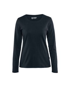 Blaklader 3301 Ladies T-Shirt With Long Sleeves (Dark Navy Blue)