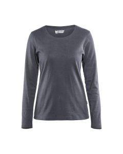 Blaklader 3301 Ladies T-Shirt With Long Sleeves (Grey)