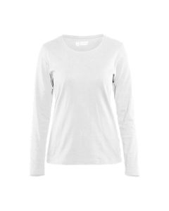 Blaklader 3301 Ladies T-Shirt With Long Sleeves (White)