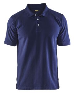 Blaklader 3324 Pique 2 Colour Polo Shirt (Navy Blue)
