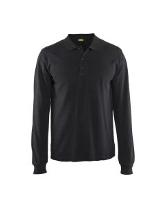 Blaklader 3388 Polo Shirt Long Sleeves (Black)