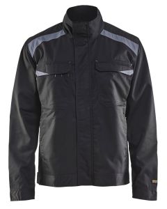Blaklader  4054 Industry Jacket 100% Cotton, Twill (Black/Grey)