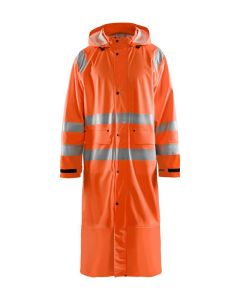 Blaklader 4325 Rain Coat High Vis Level 1 - Waterproof, Windproof (Orange)