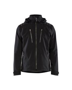 Blaklader 4749 Hooded Softshell Jacket - Waterproof, Windproof (Black)