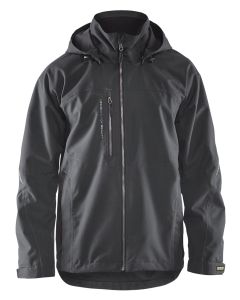 Blaklader 4790 Shell Jacket - Waterproof, Windproof (Dark Grey/Black)