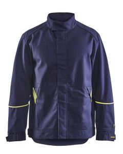 Blaklader 4801 Welding Jacket (Navy Blue/Yellow)