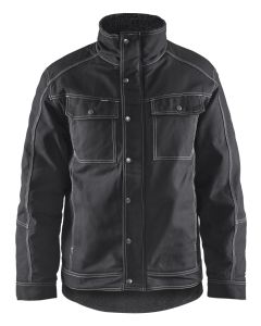 Blaklader 4815 Winter Jacket 100% Cotton Twill - Warm Pile Lining (Black)