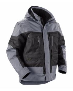 Blaklader 4886 Winter Jacket - Waterproof, Quilt Lined (Black/Grey)