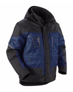 Blaklader 4886 Winter Jacket - Waterproof, Quilt Lined (Navy Blue/Black)
