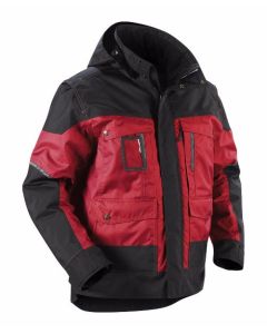 Blaklader 4886 Winter Jacket - Waterproof, Quilt Lined (Red/Black)