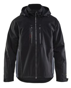 Blaklader 4890 Functional Jacket - Waterproof, Lined (Black/Grey)