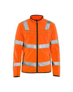 Blaklader 4941 High Vis Microfleece Jacket (Orange)