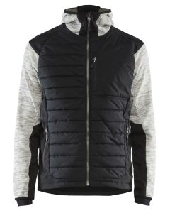 Blaklader 5930 Padded Hybrid Jacket (Grey Melange / Black)
