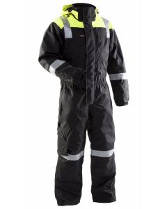 Blaklader 6787 Winter Coverall - Waterproof, Quilt Lined (Black/Yellow)
