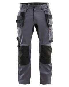 Blaklader 1750 Craftsman Lightweight Stretch Trousers with Holster Pockets (Mid Grey)