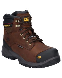 Caterpillar CAT Spiro Work Safety Boots - S3 HRO SRC (Dark Brown)