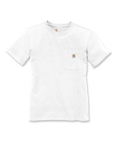 Carhartt 103067 Workwear Pocket S/S T-Shirt - Female - White