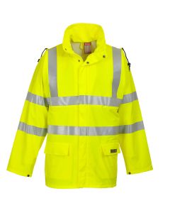 Portwest FR41 Sealtex Flame Retardant Hi-Vis Jacket - Waterproof (Orange / Yellow)