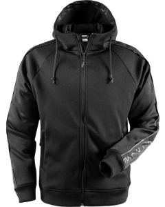 Fristads 7464 SSL Hooded Sweat Jacket ( Black )