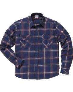 Fristads Flannel Shirt 7421 MSF (True Navy)