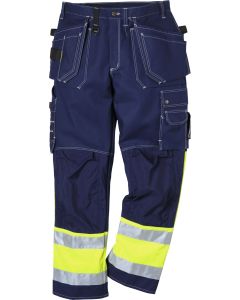 Fristads High Vis Craftsman Trousers CL 1 247 FAS - Water Repellent (Blue)