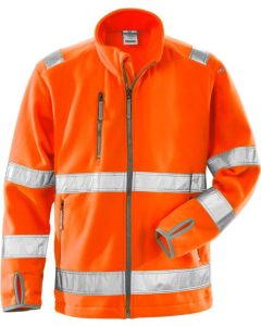 Fristads High Vis Fleece Jacket CL 3 4400 FE (Hi Vis Orange)