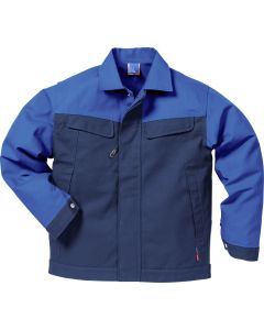 Fristads Icon Cotton Jacket  (Navy/Royal Blue)