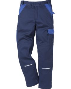 Fristads Icon Cotton Trousers 100813 (Navy/Royal Blue)