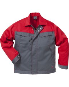 Fristads Icon Jacket 4857 Luxe 109321 (Grey/Red)