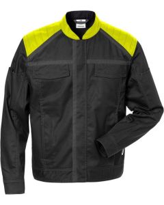 Fristads Jacket 4555 STFP (Black/High Vis Yellow)