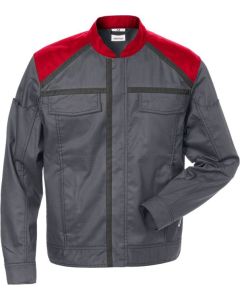 Fristads Jacket 4555 STFP (Grey/Red)