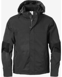 Fristads Acode Windwear Lined Softshell Winter Jacket 1421 SW (Black)