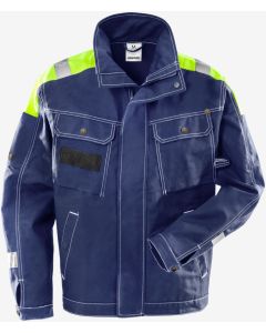 Fristads Jacket 447 FAS - Hard-wearing, Reinforced (Blue)