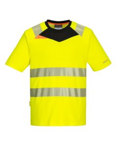 Portwest DX413 DX4 Hi-Vis T-Shirt S/S - Class 2 (Yellow)