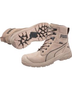 Puma Conquest High S3 HRO SRC Safety Boots (Stone)